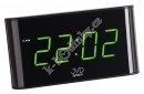 Síťový budík a hodiny JVD SB2503.2 s dálkovým ovládáním