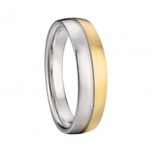 Ocelový snubní prsten 042 - Alejandro, pánský