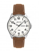 Pánské hodinky LAVVU BERGEN White LWM0143