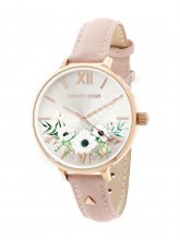 Dámské hodinky SUNDAY ROSE Spirit Dark Bloom Leather SUN-S23