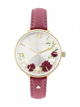 Dámské hodinky SUNDAY ROSE Spirit Carmine Leather SUN-S21