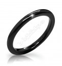 Keramický prsten černý 58 103