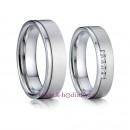 Stříbrné snubní prsteny 012 - Lancelot a Guinevera, pár