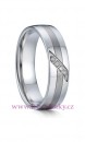 Stříbrný snubní prsten 004 - Diana, dámský