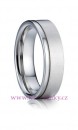Ocelový snubní prsten 012 - Lancelot, pánský