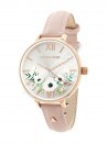 Dámské hodinky SUNDAY ROSE Spirit Dark Bloom Leather SUN-S23