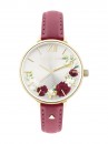 Dámské hodinky SUNDAY ROSE Spirit Carmine Leather SUN-S21