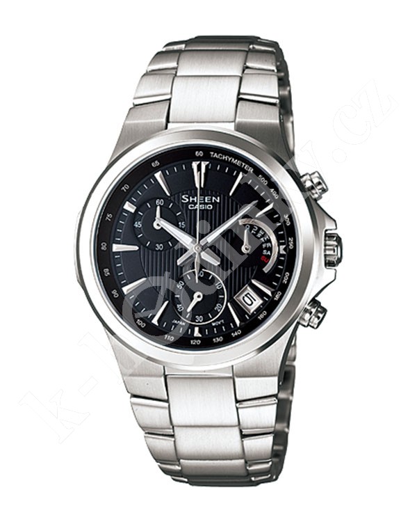 casio sheen blue dial